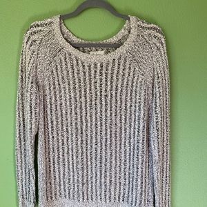 Knit gray sweater